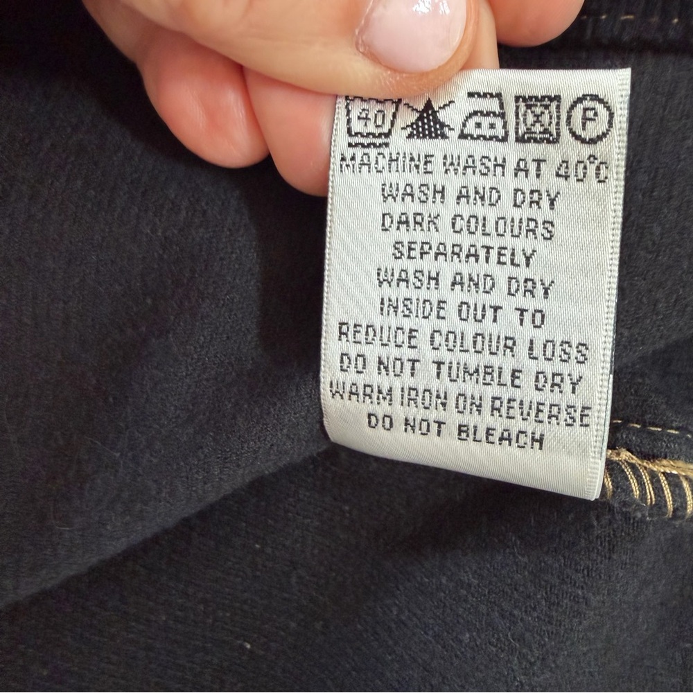 Boden Black Cord Mini Skirt - Picture 7 of 12